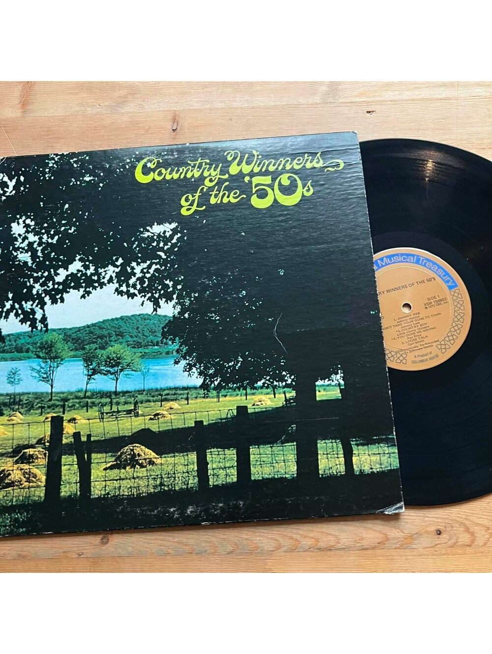 Various - Country Winner of the 50's 33rpm VG+ VR15